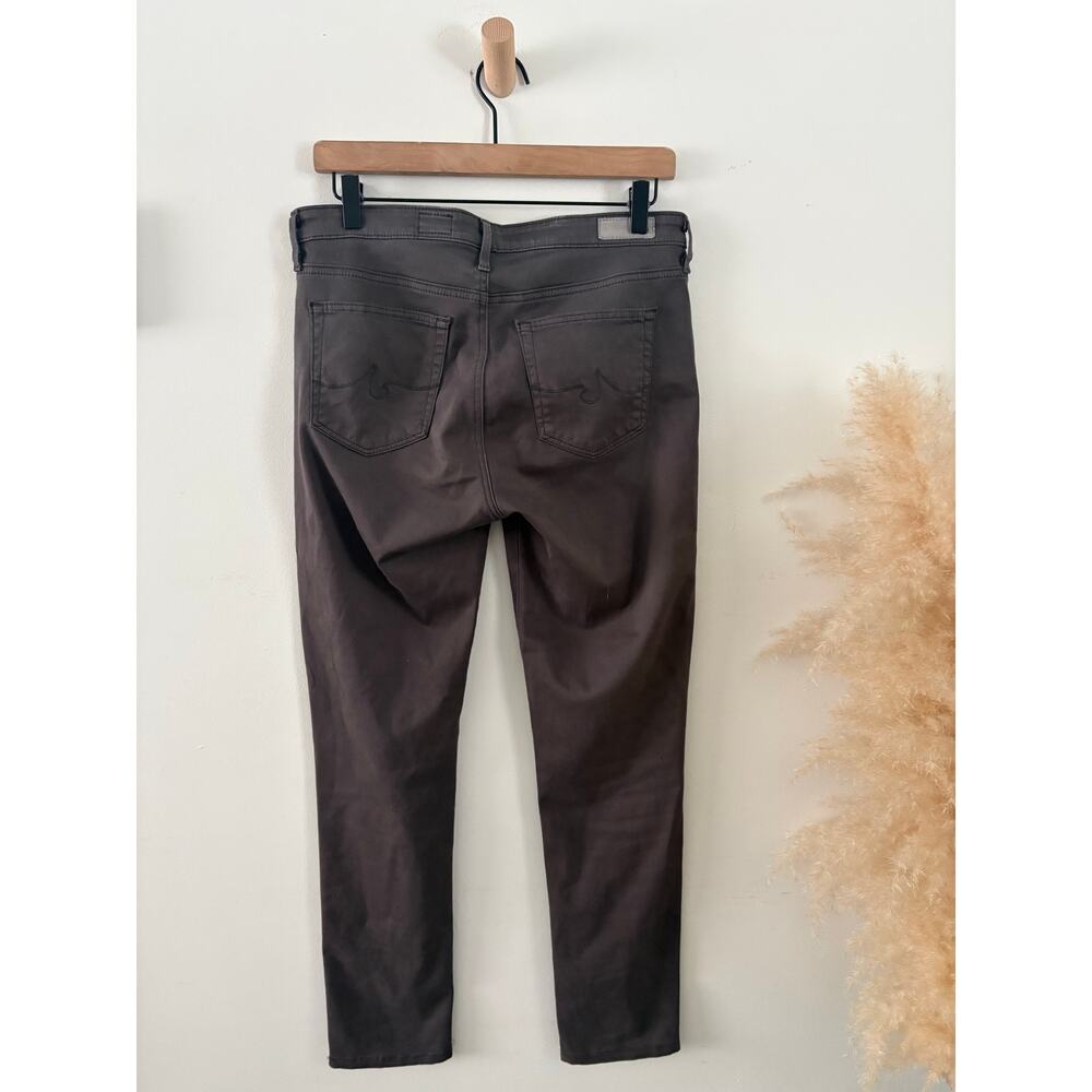 AG Adriano Goldschmeid Prime Mid Rise Cigarette Skinny Jeans Size 29 Gray - Picture 7 of 10